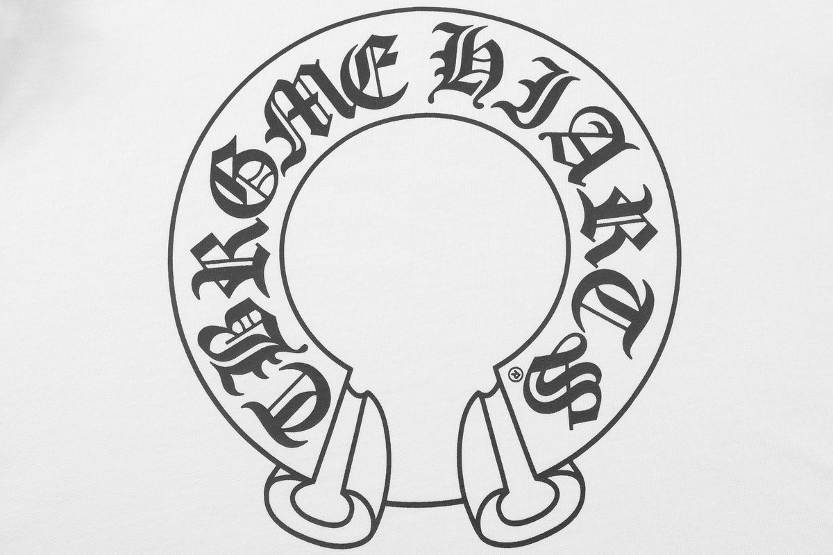 Chrome Hearts Sanskrit Script Raglan Long-Sleeve T-Shirt ¡ª detail