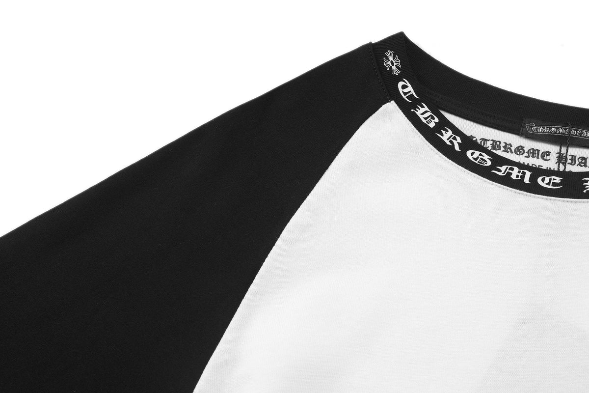Chrome Hearts Sanskrit Script Raglan Long-Sleeve T-Shirt ¡ª detail