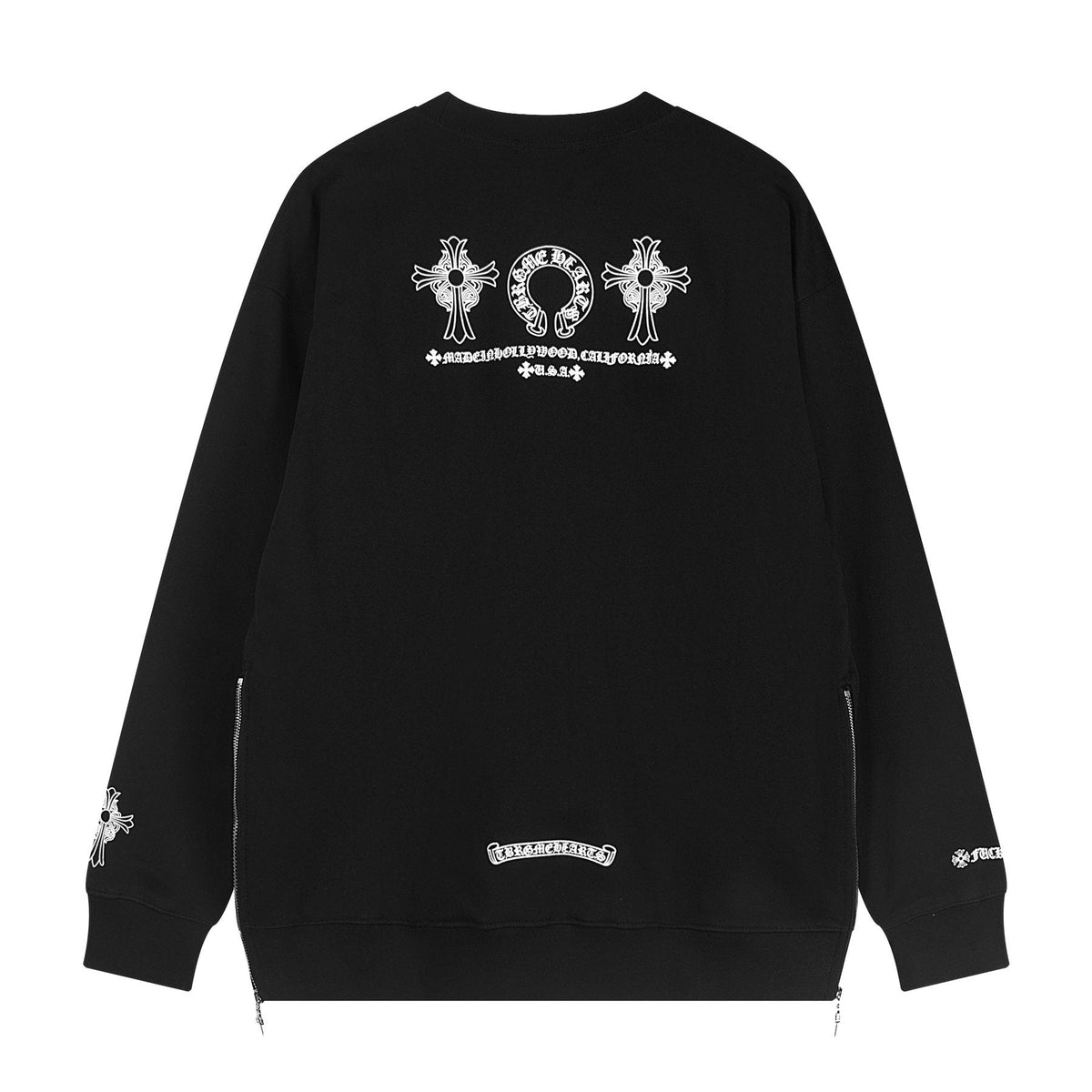 Chrome Hearts Horseshoe Graphic Crewneck Sweatshirt ¡ª back