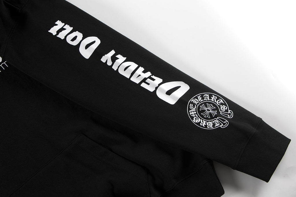 Chrome Hearts Cartoon Figure Graphic Hoodie ¡ª detail