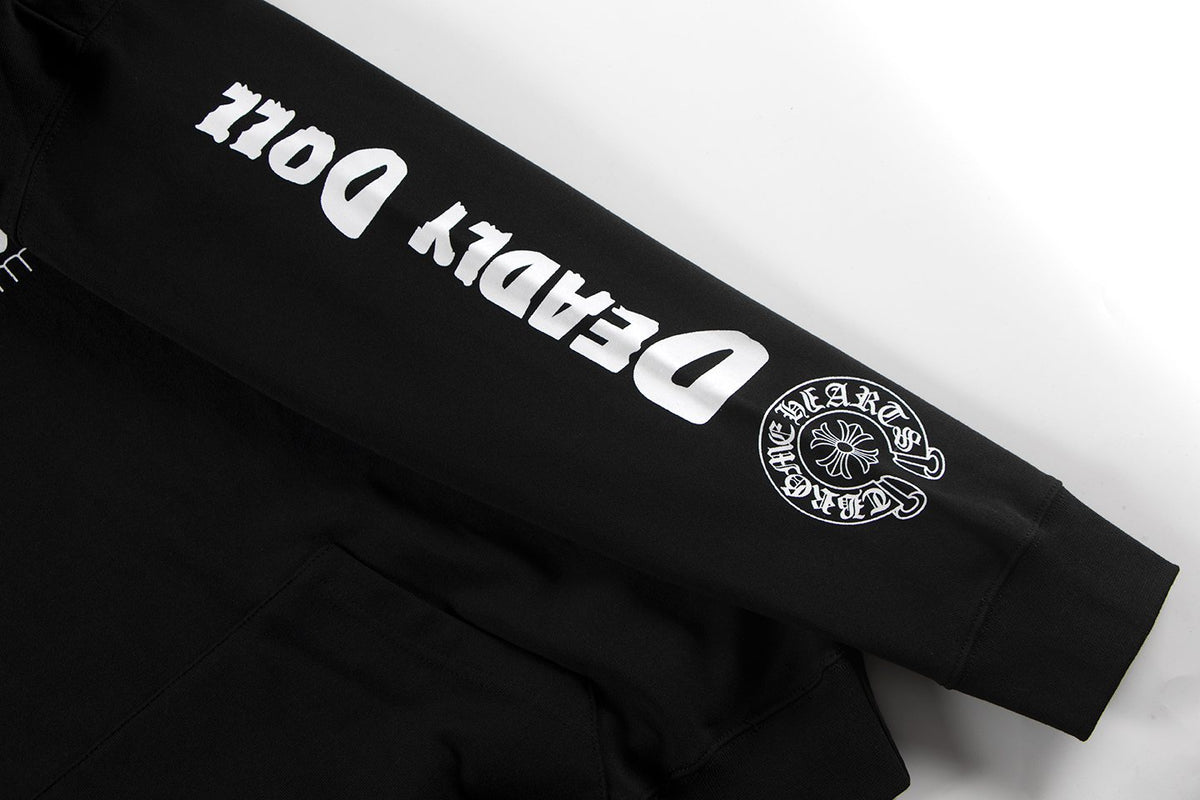 Chrome Hearts Cartoon Figure Graphic Hoodie ¡ª detail