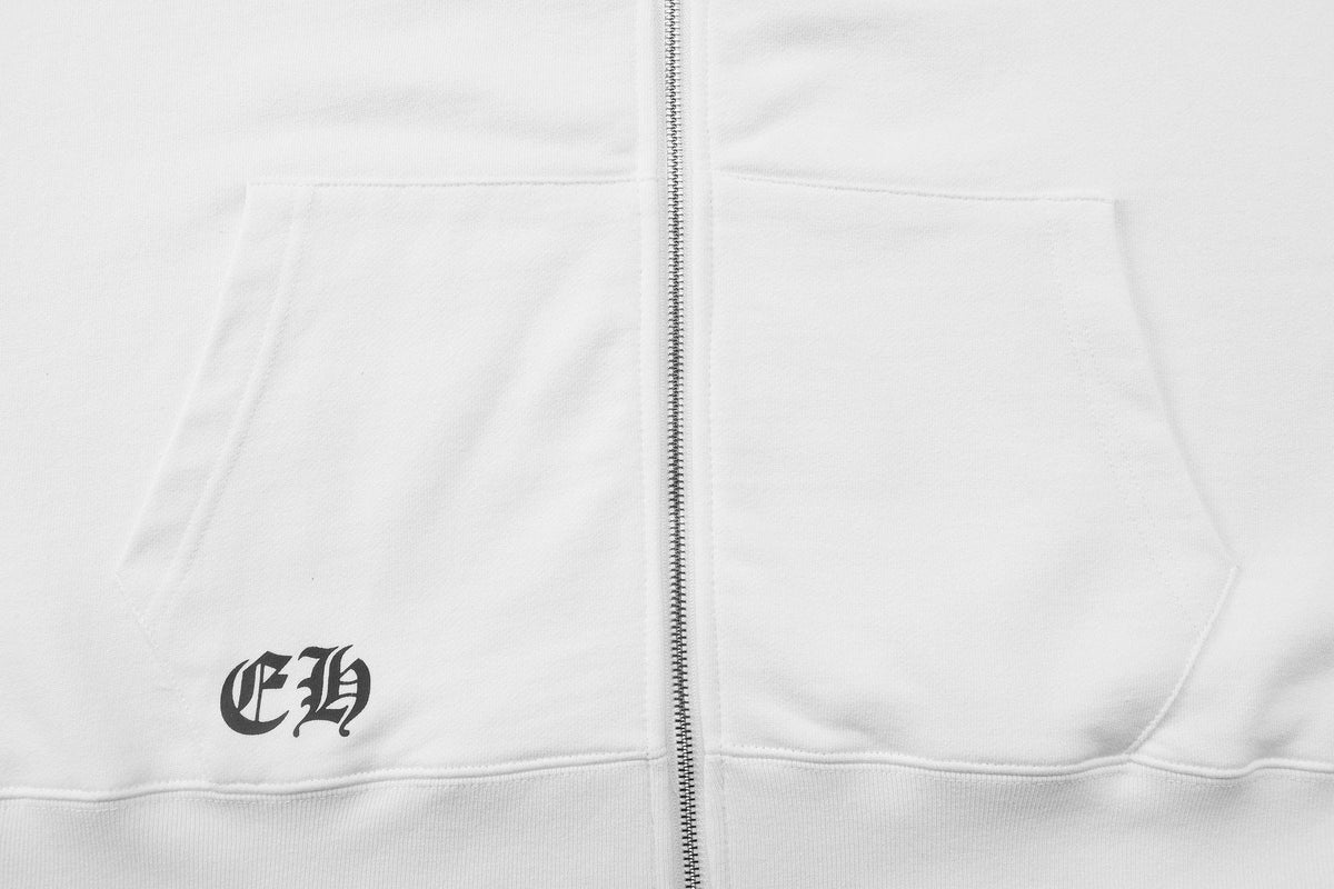 Chrome Hearts Horseshoe Graphic Zip Hoodie ¡ª detail