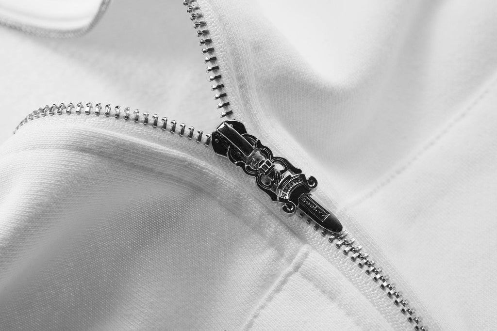 Chrome Hearts Sanskrit Graphic Zip Hoodie ¡ª detail