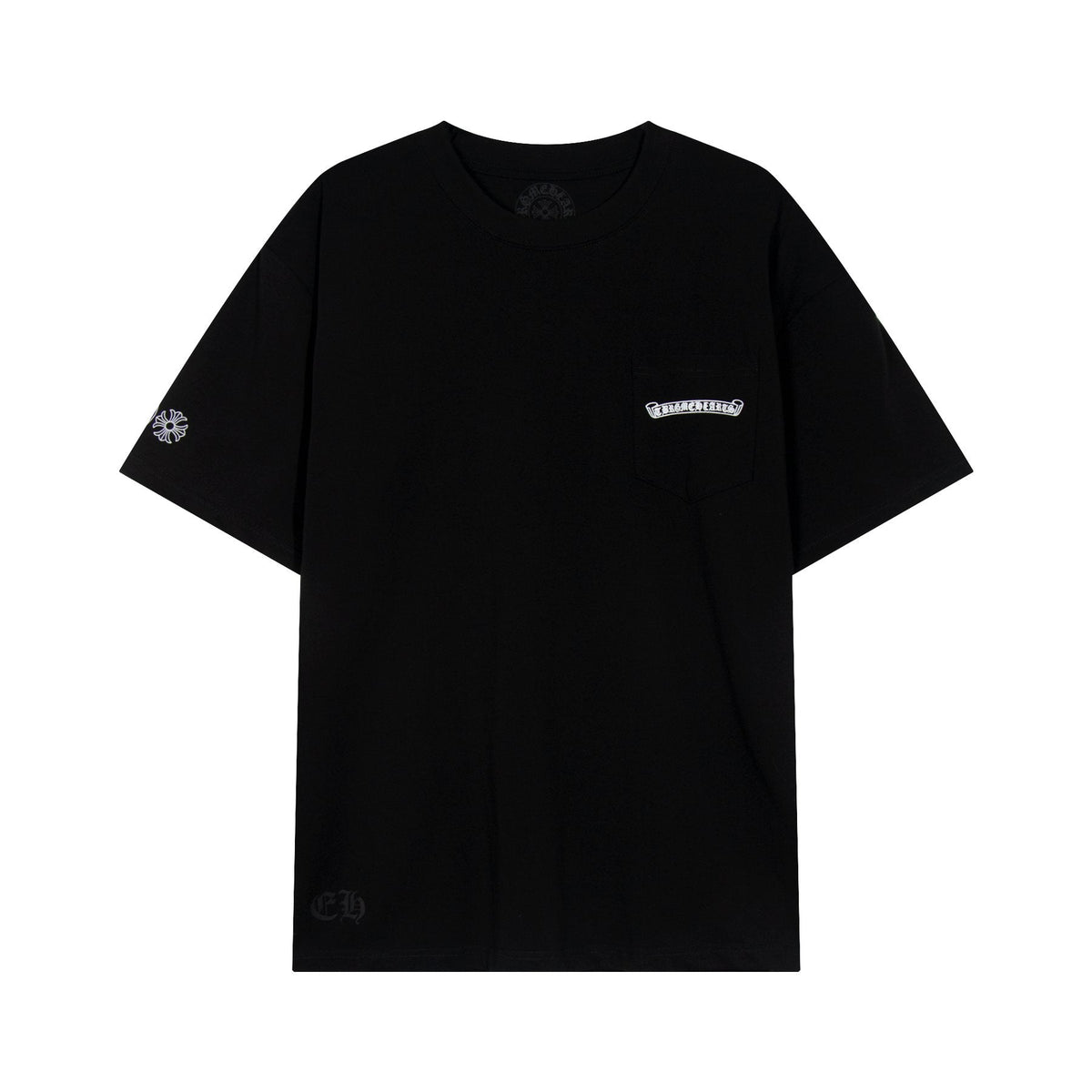 Chrome Hearts Rainbow Horseshoe Cross Graphic T-Shirt ¡ª front