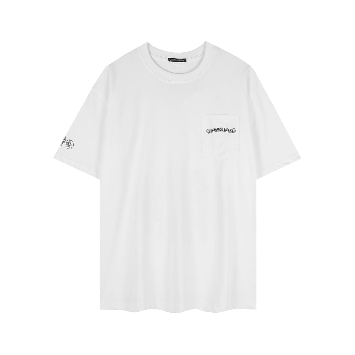 Chrome Hearts Rainbow Horseshoe Cross Graphic T-Shirt ¡ª front