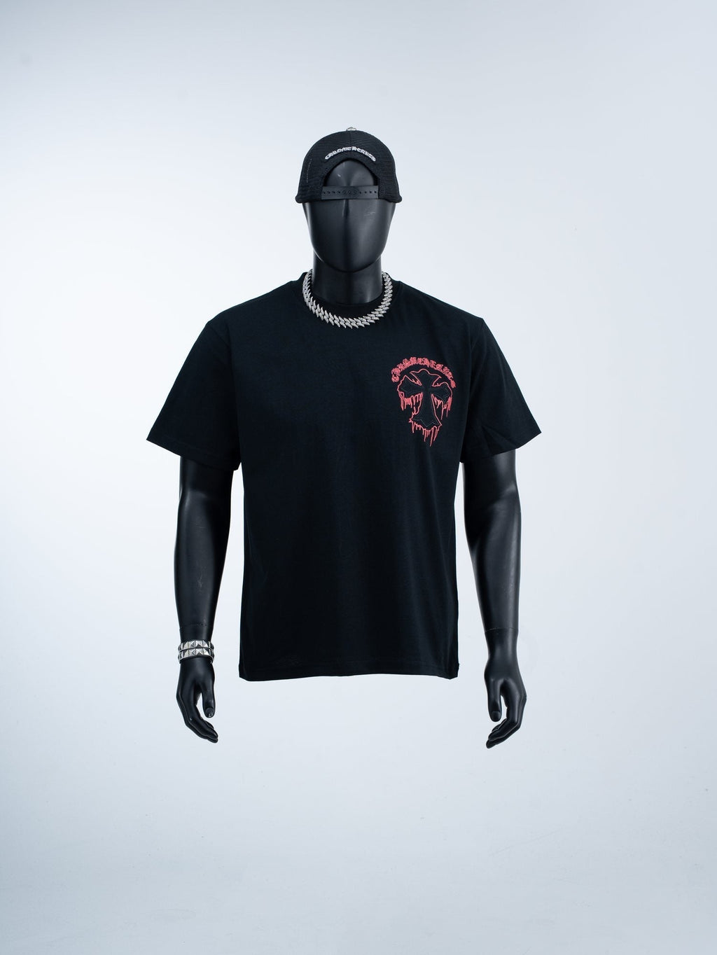 Chrome Hearts Sanskrit Cross Graphic T-Shirt ¡ª hero