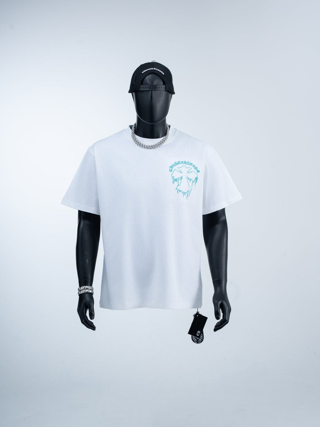 Chrome Hearts Sanskrit Cross Graphic T-Shirt ¡ª front