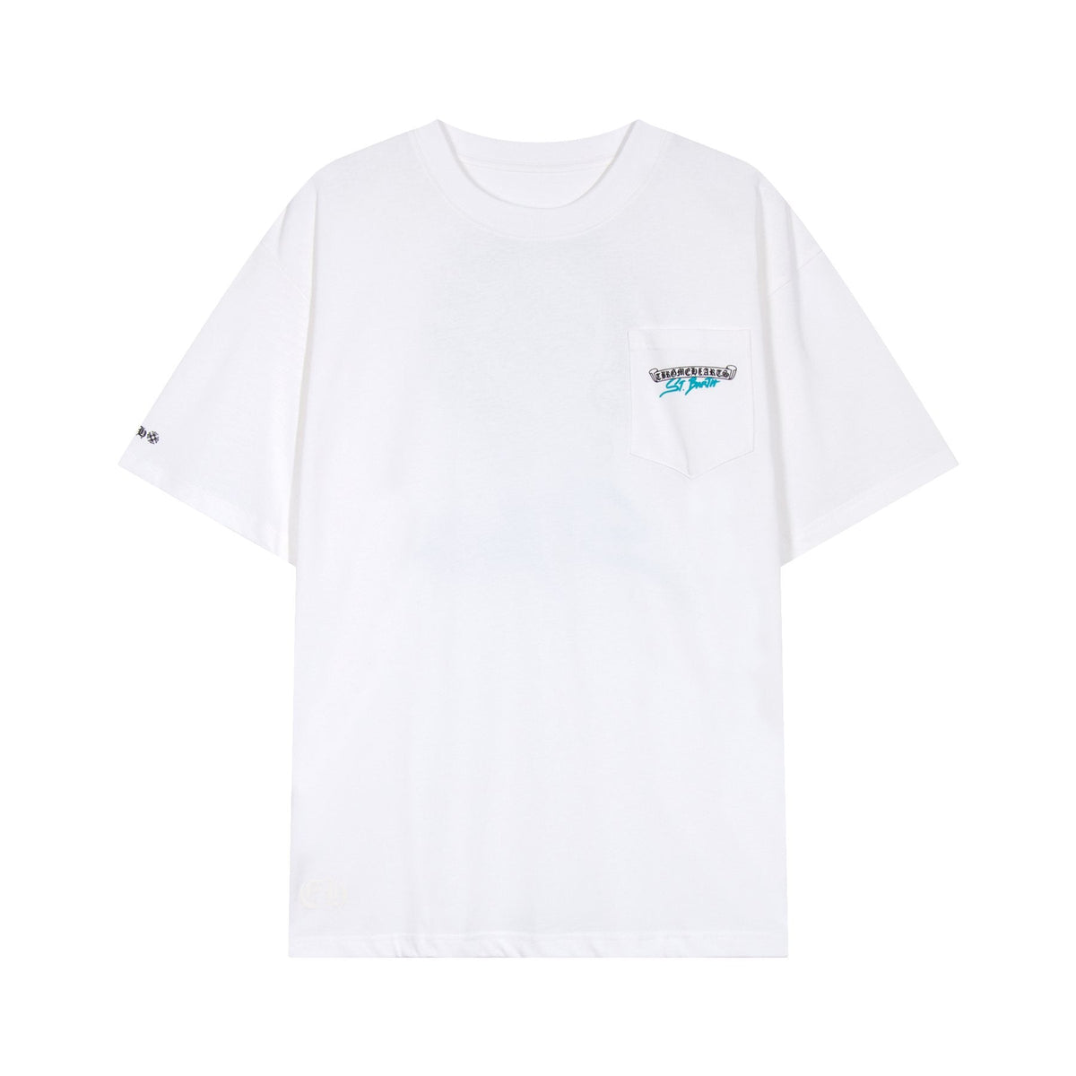 Chrome Hearts Horseshoe Floral Graphic T-Shirt ¡ª front