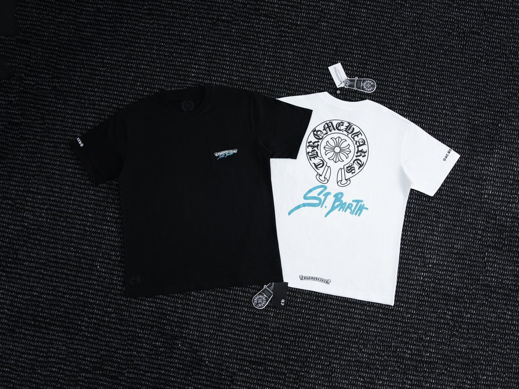 Chrome Hearts Horseshoe Floral Graphic T-Shirt ¡ª context