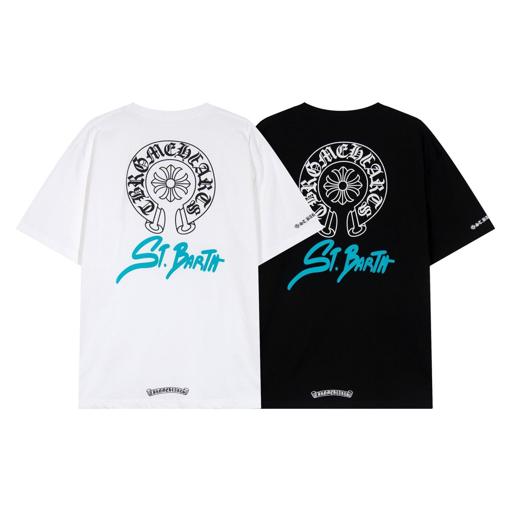 Chrome Hearts Horseshoe Floral Graphic T-Shirt ¡ª context