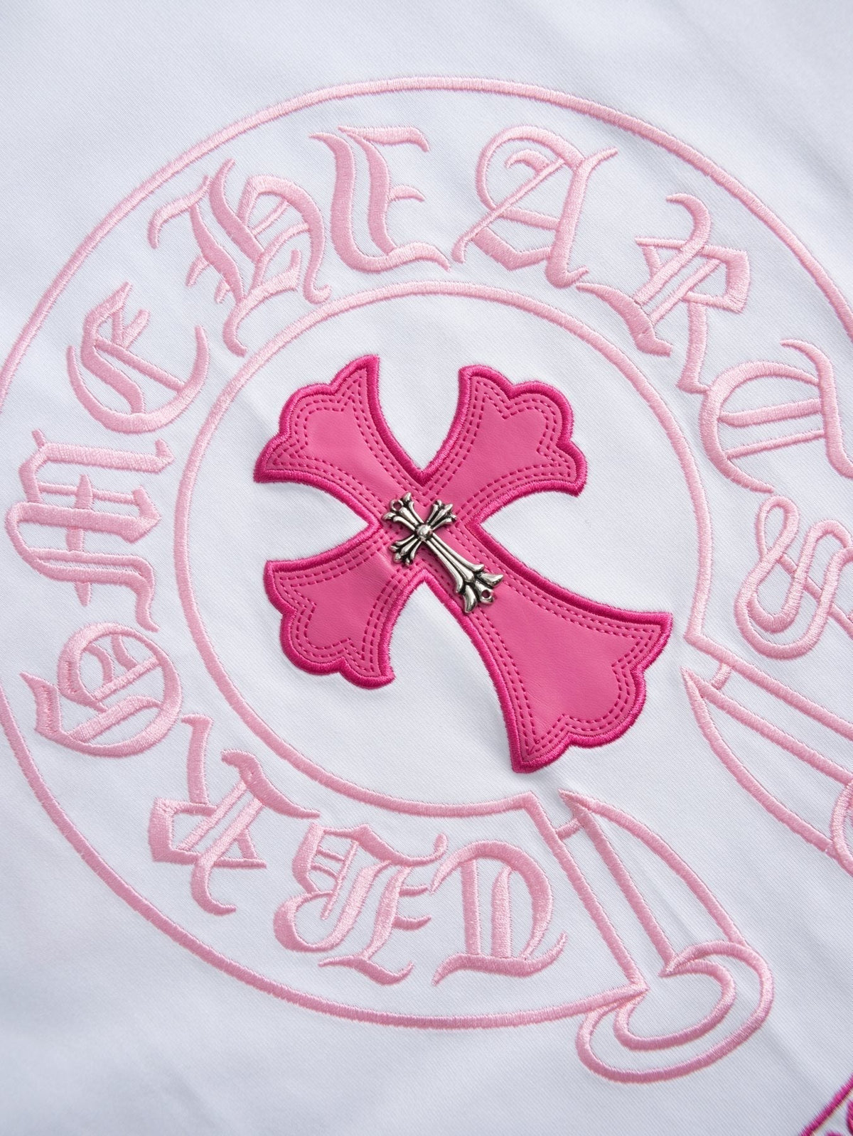 Chrome Hearts Cross Graphic Short-Sleeve T-Shirt ¡ª detail