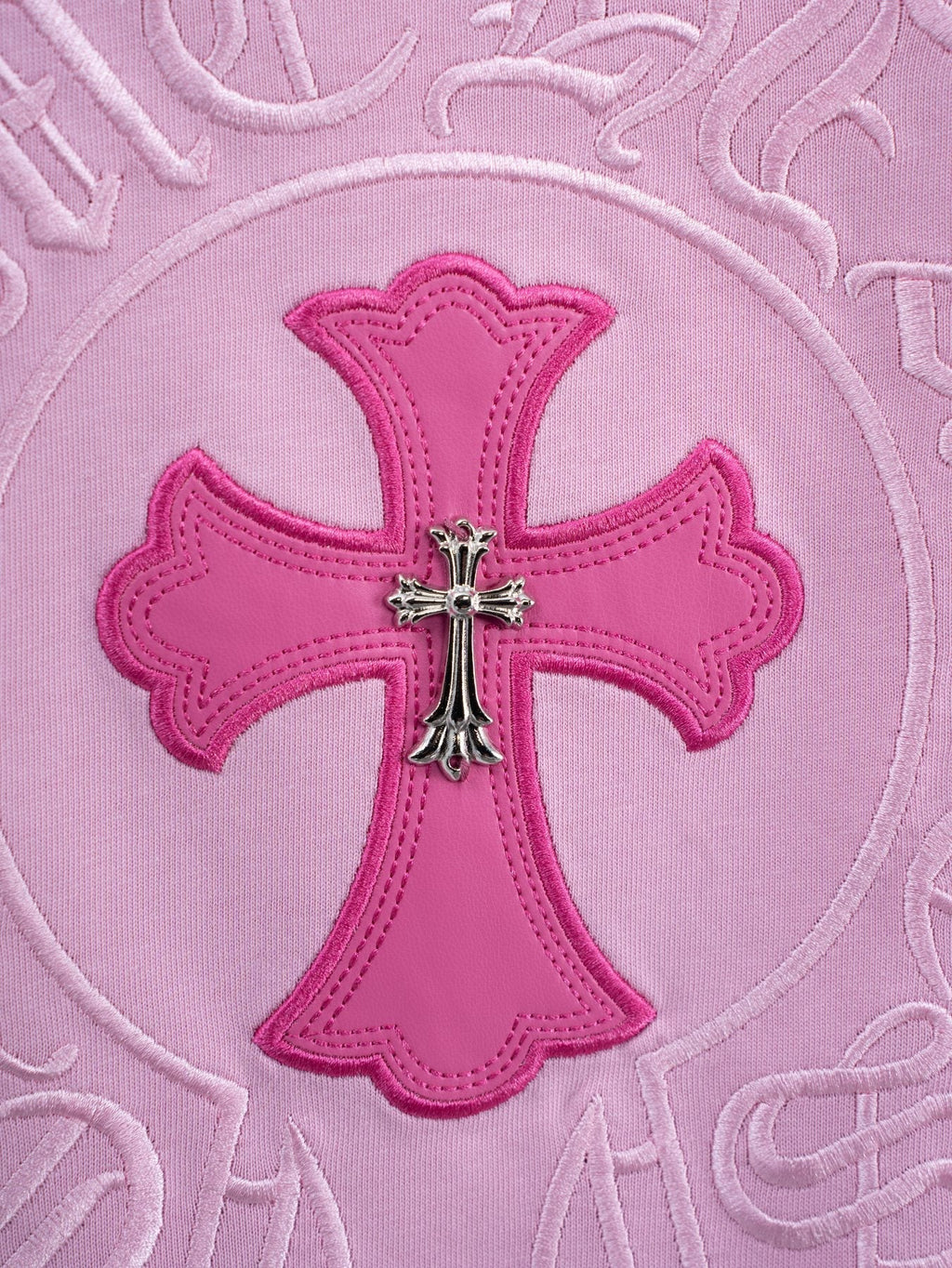 Chrome Hearts Cross Graphic Short-Sleeve T-Shirt ¡ª detail