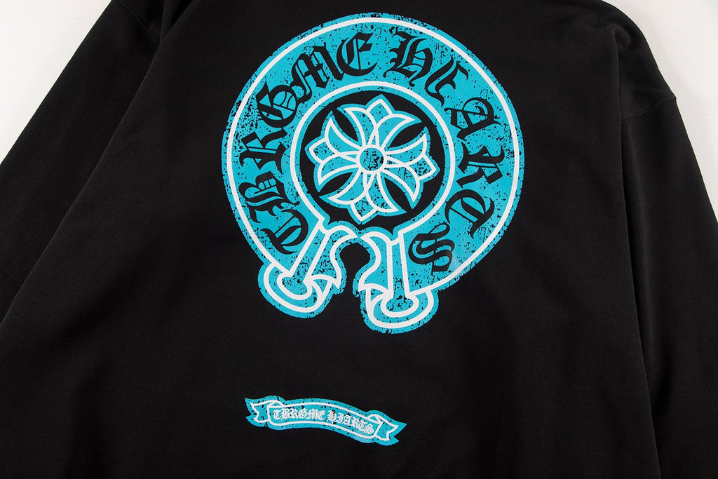 Chrome Hearts Dopamine Horseshoe Graphic Hoodie ¡ª detail