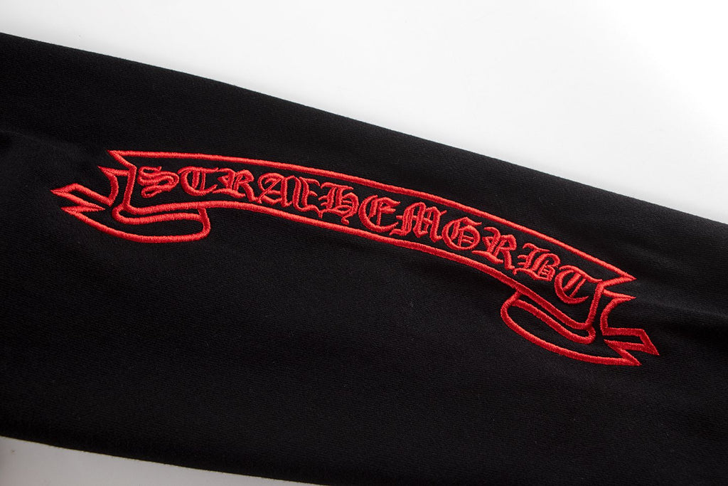 Chrome Hearts Flower Back Graphic Hoodie ¡ª detail