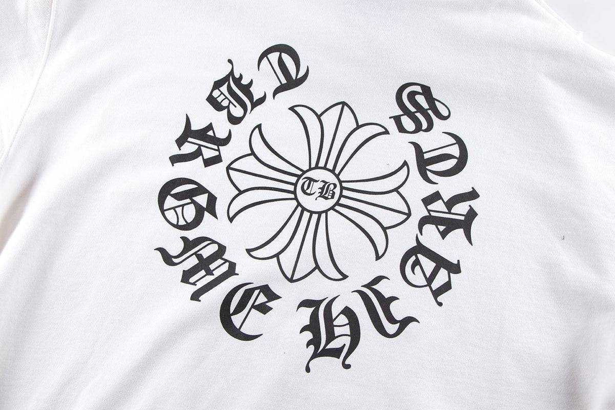 Chrome Hearts Flower Back Graphic Hoodie ¡ª detail