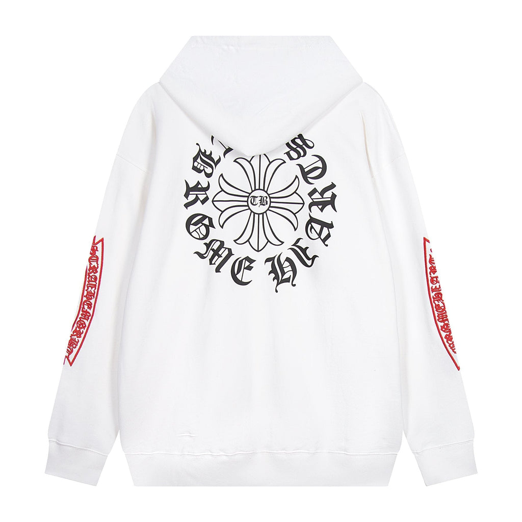 Chrome Hearts Flower Back Graphic Hoodie ¡ª back
