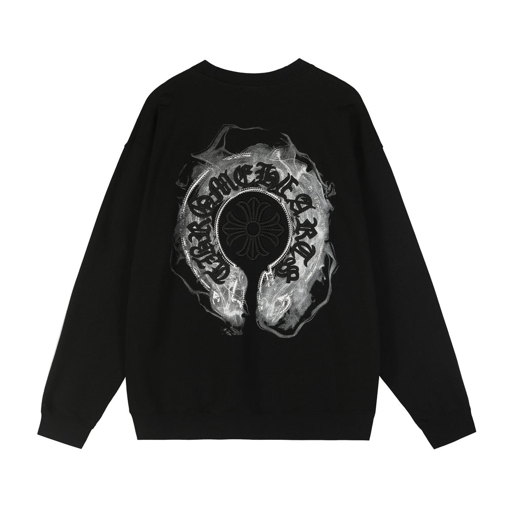 Chrome Hearts Cross Graphic Crewneck Sweatshirt ¡ª back