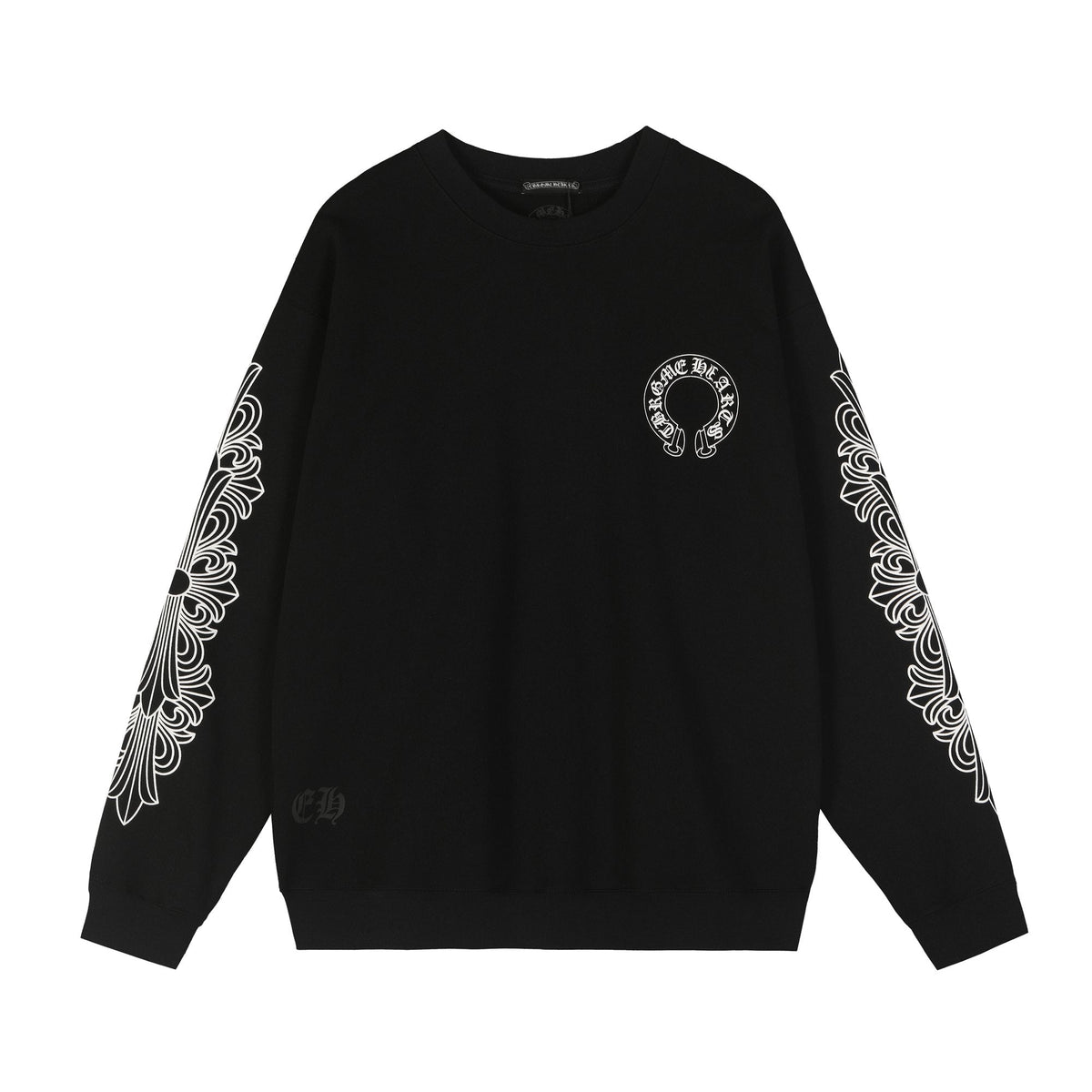 Chrome Hearts Sanskrit Letter Cross Graphic Sweatshirt ¡ª hero