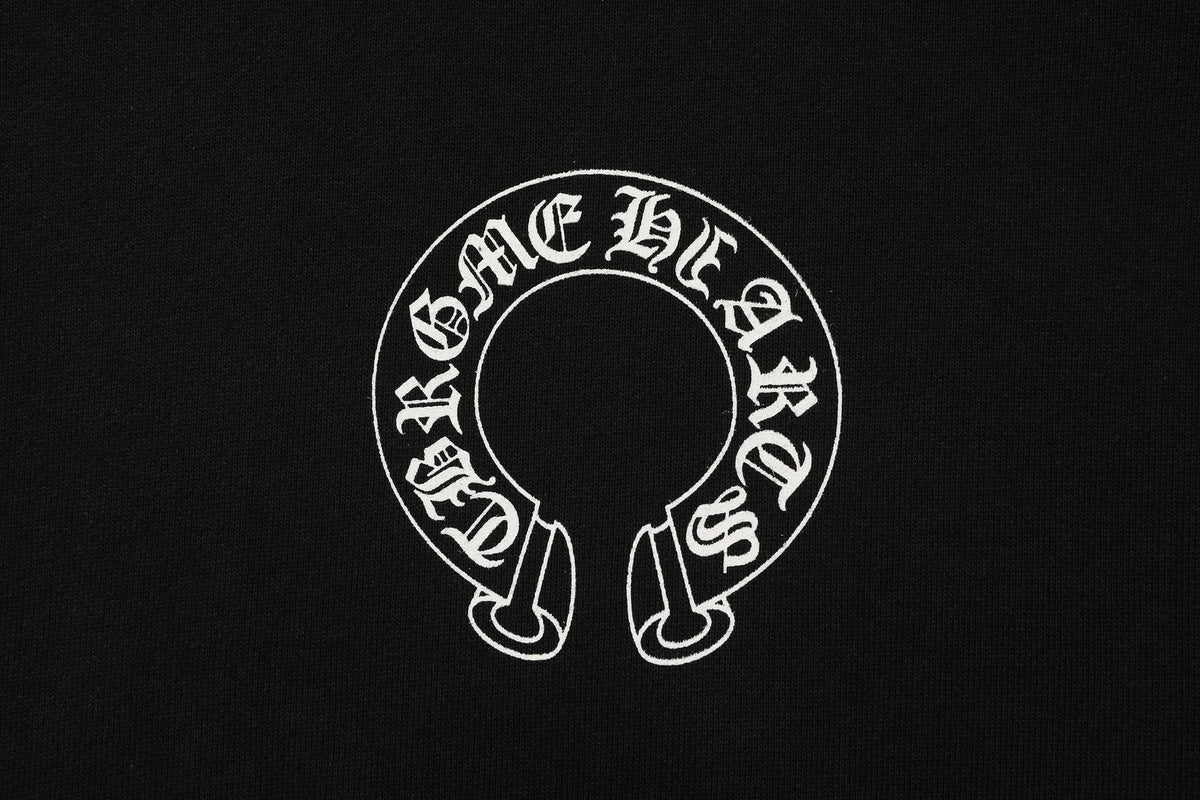 Chrome Hearts Horseshoe Graphic Pullover Hoodie ¡ª detail