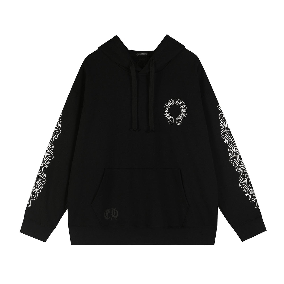 Chrome Hearts Horseshoe Graphic Pullover Hoodie ¡ª hero