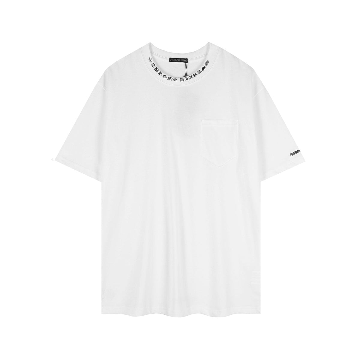 Chrome Hearts Sanskrit Letter Print Pocket T-Shirt ¡ª front