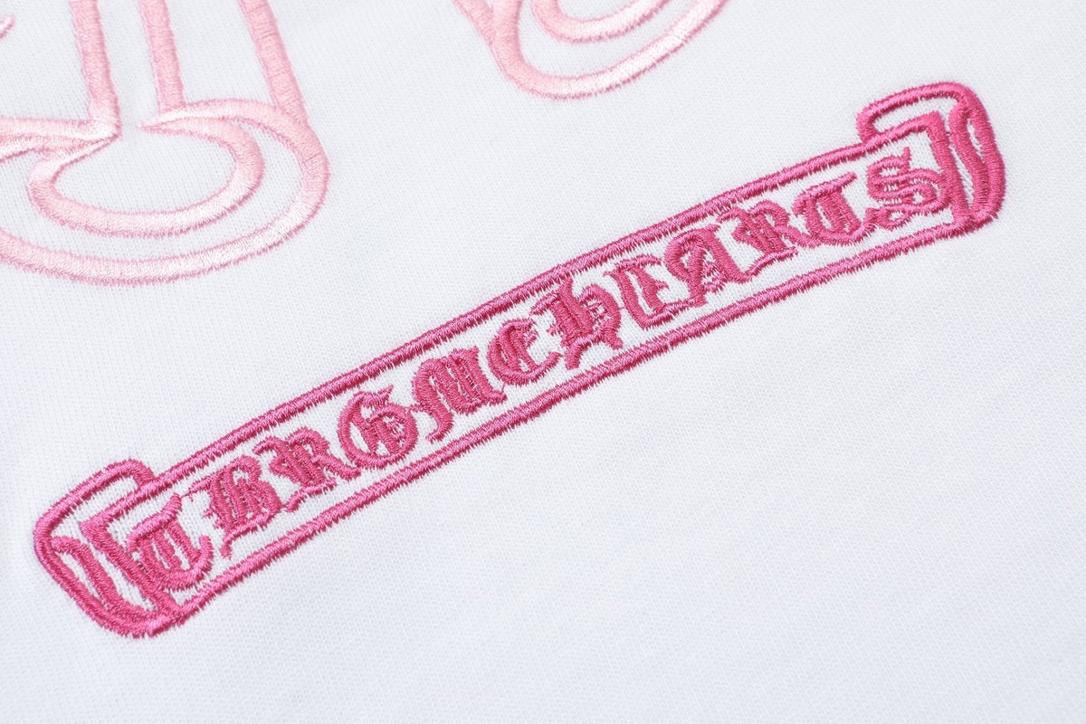 Chrome Hearts Cross Graphic Raglan Long-Sleeve T-Shirt ¡ª detail