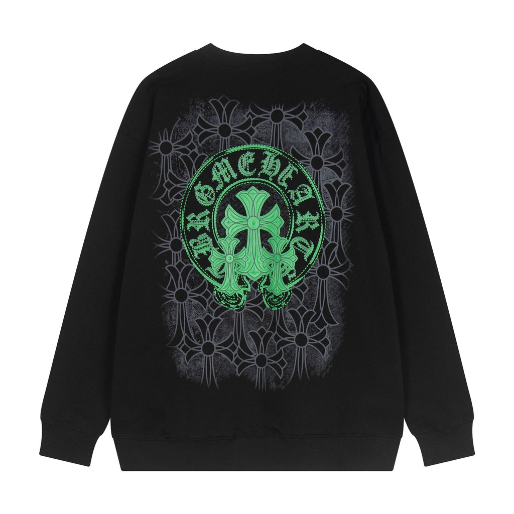 Chrome Hearts Star Gradient Cross Graphic Sweatshirt ¡ª back