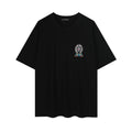 Chrome Hearts Rainbow Floral Cross Graphic T-Shirt ¡ª front
