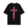 Chrome Hearts Pink Flame Cross Graphic T-Shirt ¡ª hero