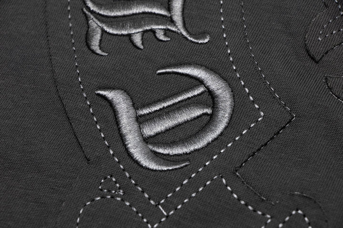 Chrome Hearts Horseshoe Floral Graphic T-Shirt ¡ª detail