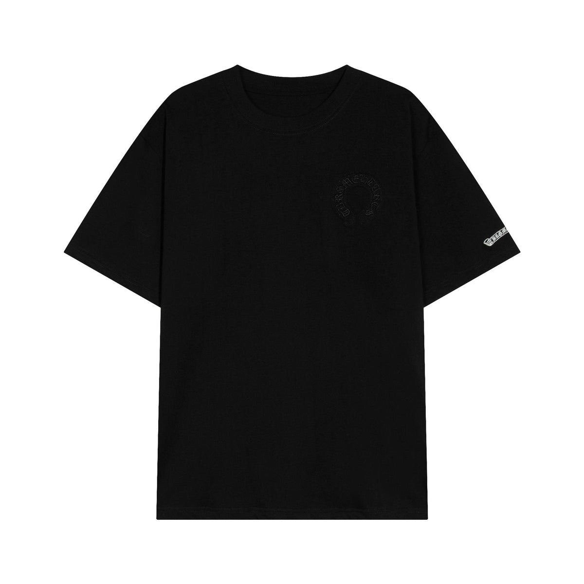 Chrome Hearts Horseshoe Floral Graphic T-Shirt ¡ª front