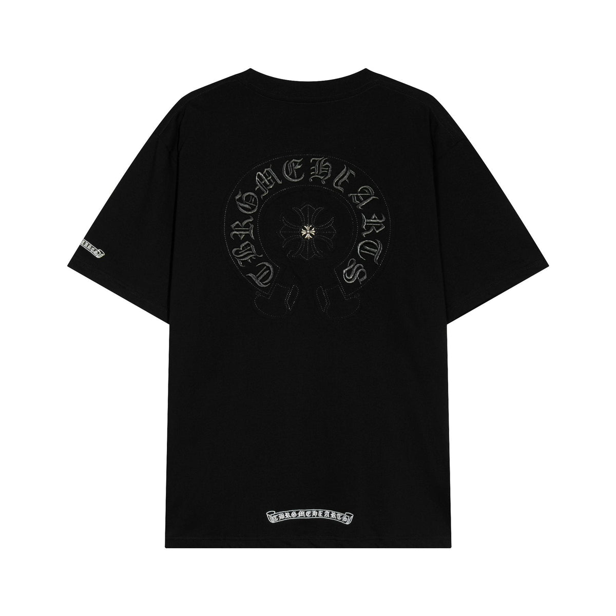 Chrome Hearts Horseshoe Floral Graphic T-Shirt ¡ª back