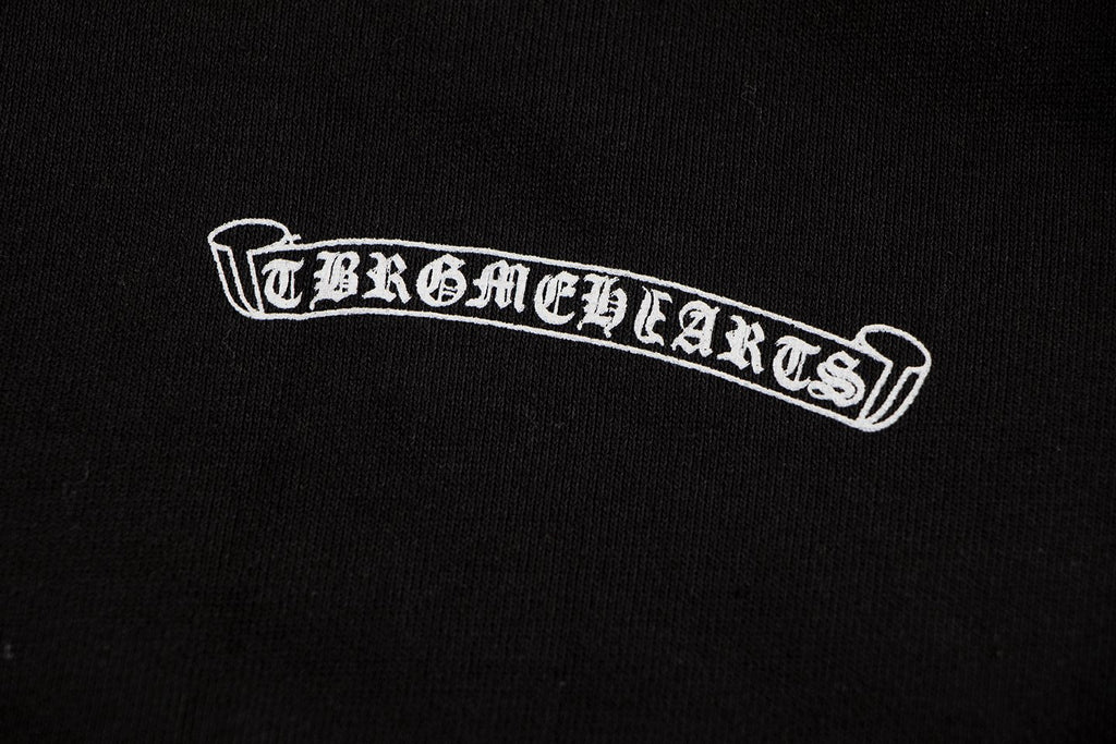 Chrome Hearts Horseshoe Cross Graphic Zip Hoodie ¡ª detail