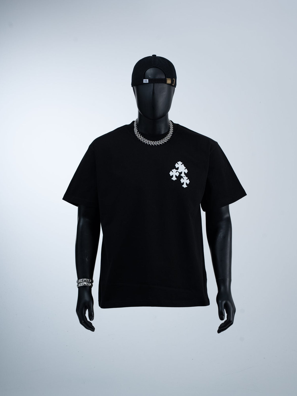Chrome Hearts Ring Cross Graphic T-Shirt ¡ª hero