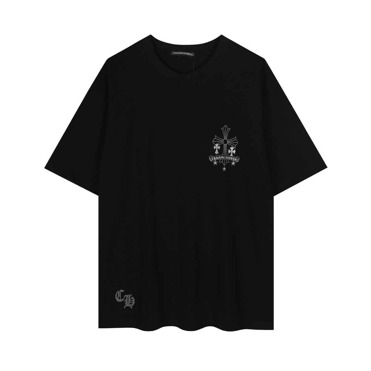 Chrome Hearts Reflective Silver Cross Graphic T-Shirt ¡ª hero