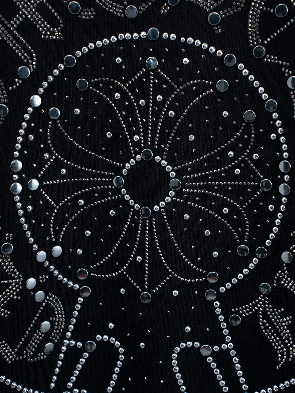 Chrome Hearts Rhinestone-Style Graphic T-Shirt ¡ª detail