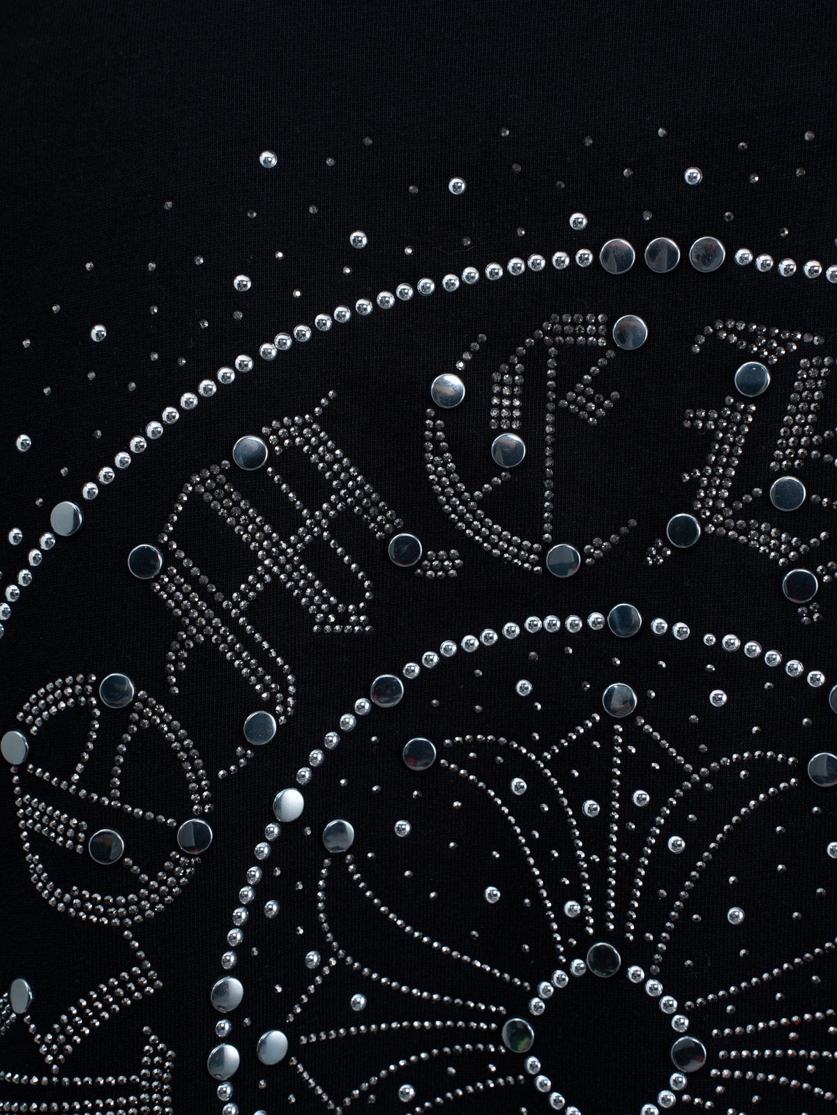Chrome Hearts Rhinestone-Style Graphic T-Shirt ¡ª detail