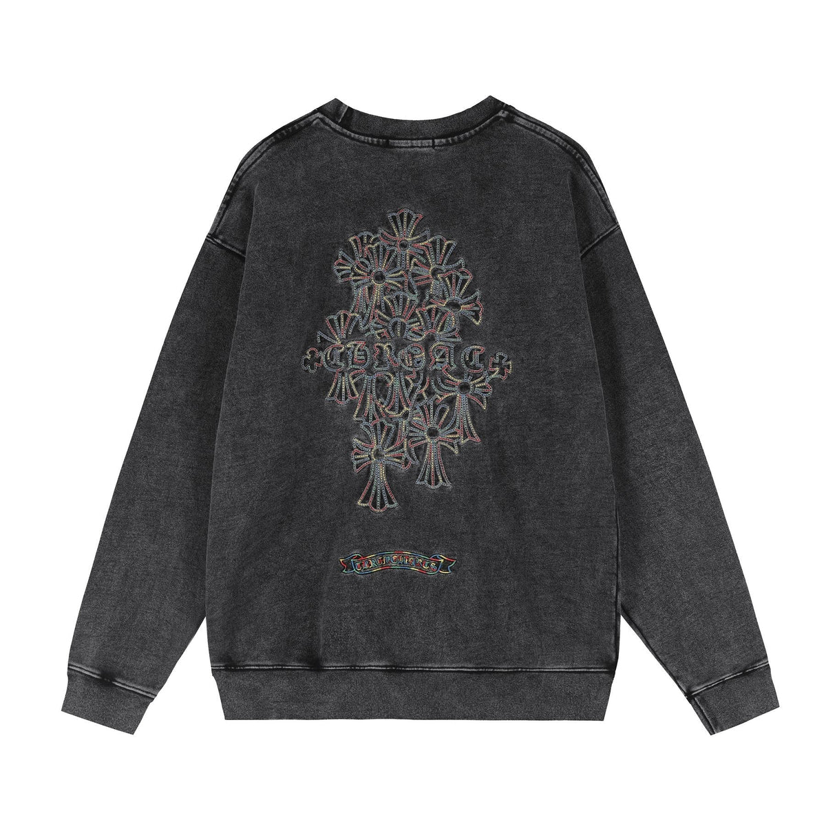 Chrome Hearts Cross Motif Embroidered Crewneck Sweatshirt ¡ª back