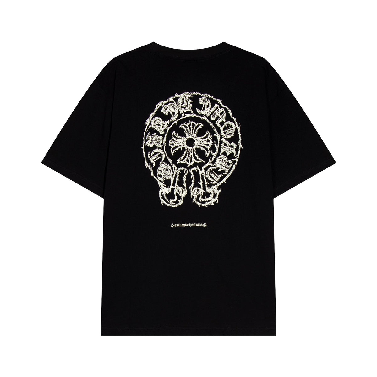 Chrome Hearts Sanskrit Horseshoe Cross Graphic T-Shirt ¡ª hero