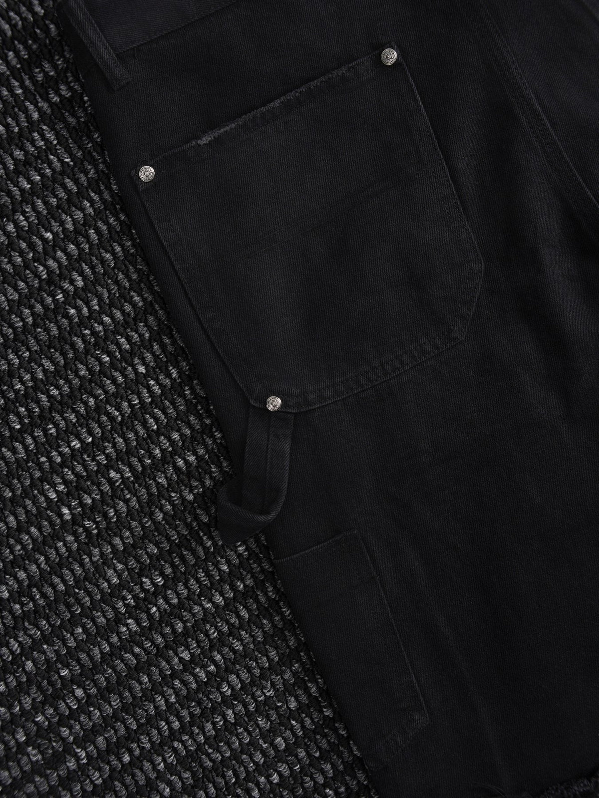 Chrome Hearts Black Utility Shorts ¡ª detail