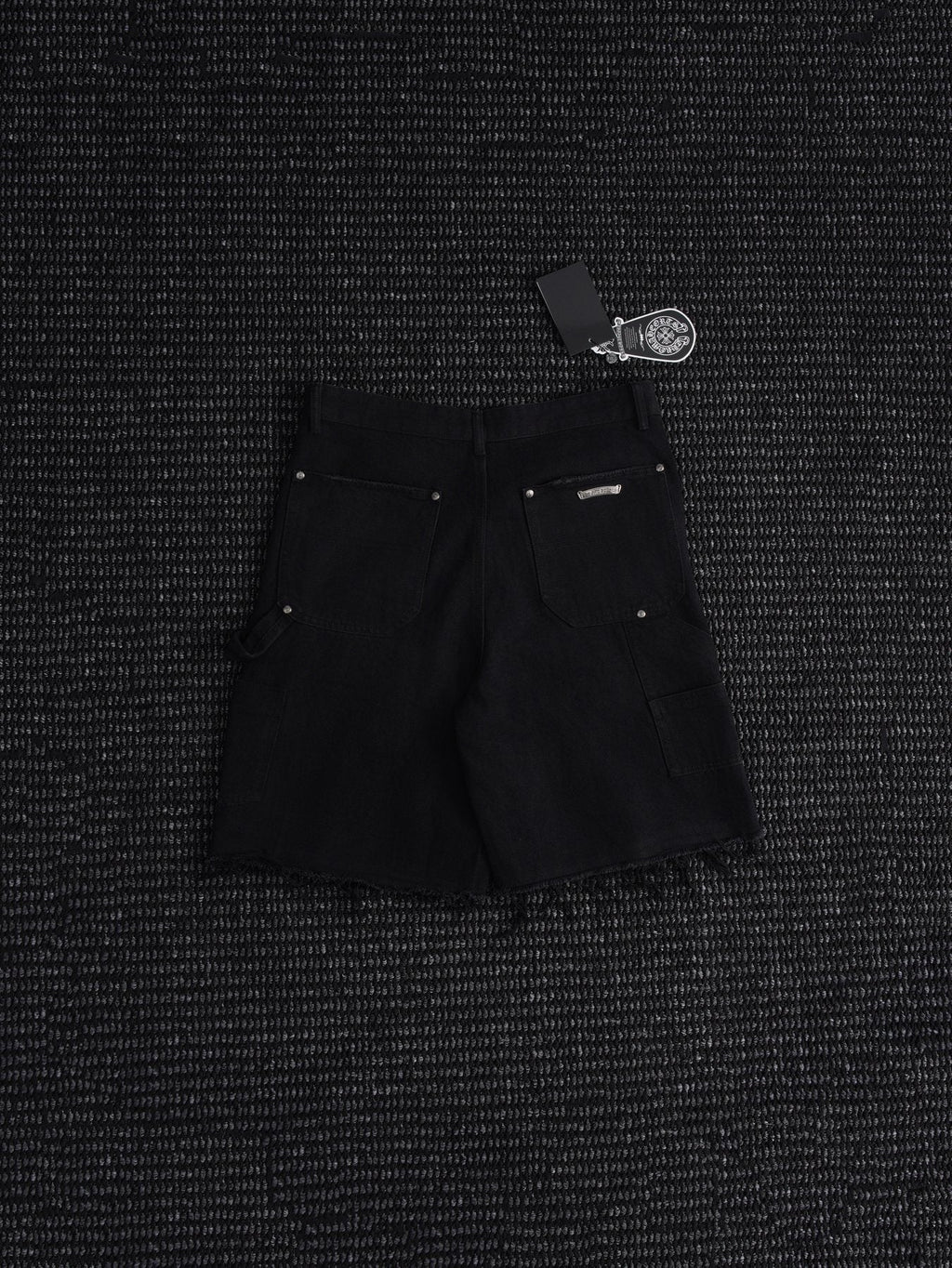 Chrome Hearts Black Utility Shorts ¡ª back