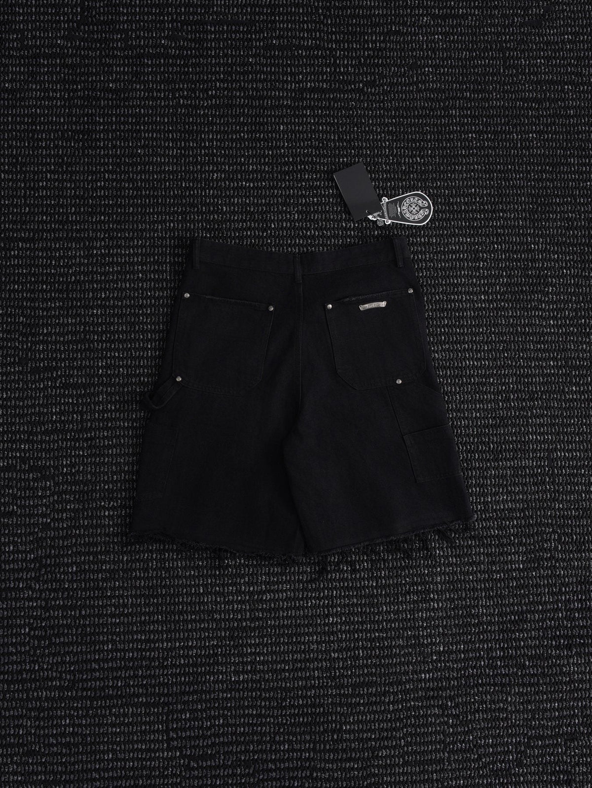 Chrome Hearts Black Utility Shorts ¡ª back