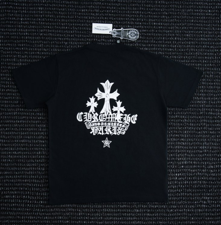 Chrome Hearts Cross Graphic Short-Sleeve T-Shirt ¡ª back