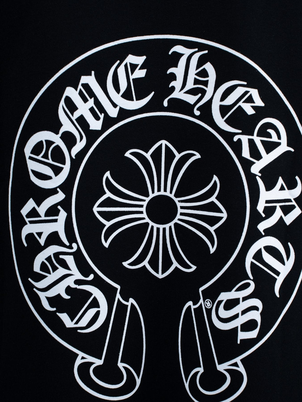 Chrome Hearts Horseshoe Script Graphic T-Shirt ¡ª detail