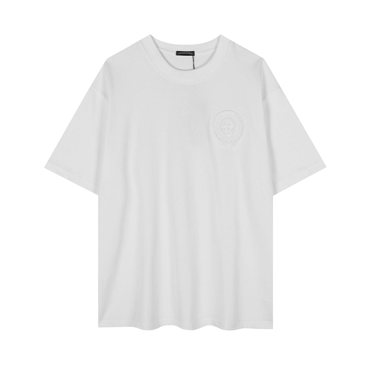 Chrome Hearts Horseshoe Embroidered Short-Sleeve T-Shirt ¡ª front