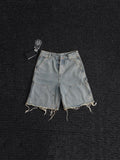 Chrome Hearts Light Blue Washed Denim Shorts ¡ª hero