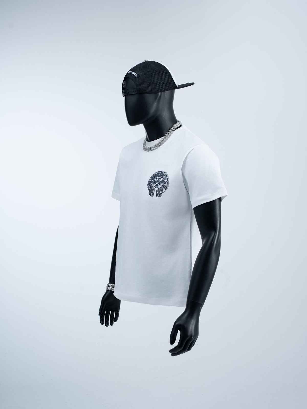 Chrome Hearts Back Emblem Graphic T-Shirt ¡ª context