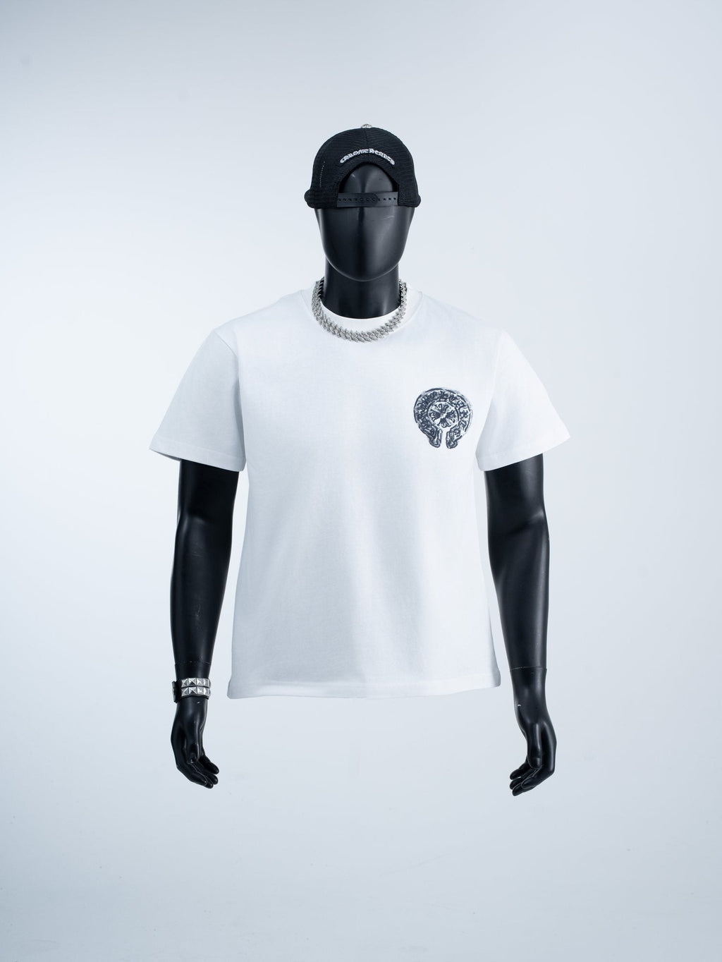 Chrome Hearts Back Emblem Graphic T-Shirt ¡ª hero