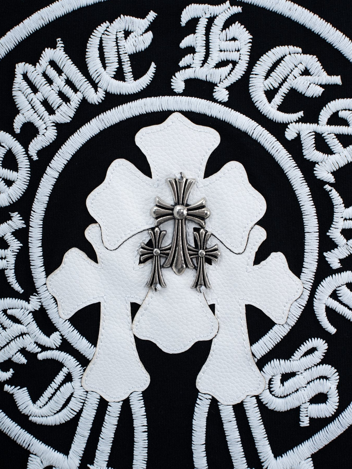 Chrome Hearts Horseshoe Cross Graphic T-Shirt ¡ª detail