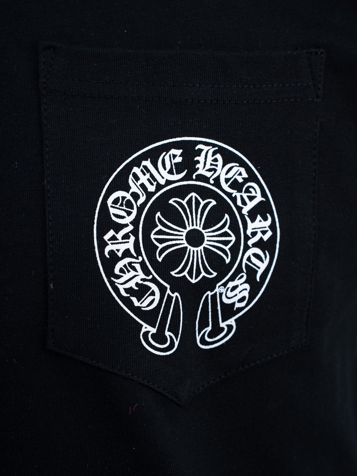 Chrome Hearts Horseshoe Graphic Pocket T-Shirt ¡ª detail